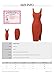 Awesome21 Women's Solid Soft Stretch Ribbed Sleeveless Slit Bodycon Midi Dress