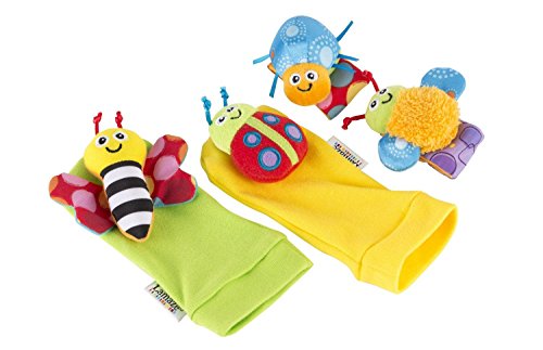 Lamaze Gardenbug Footfinder & Wrist Rattle Set