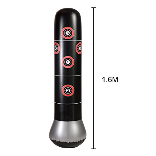 ADSRO Inflatable Punching Bag, Inflatable Stamping Bag Independent Child Fitness Game Adult Decompression Boxing Target Bag
