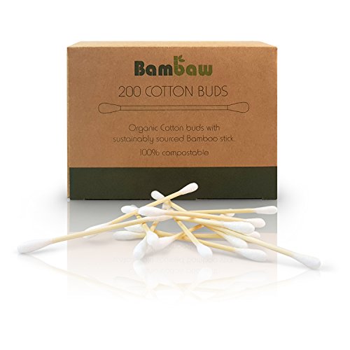 Bamboo Cotton Buds | Eco Cotton Buds | Cotton Swab | Wooden Cotton Bud | Eco Friendly packaging | Recyclable & Biodegradable cotton buds | Bambaw (200) - Thumbnail 5