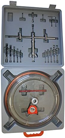 Kaufhof CIR-300K Adjustable Hole Saw 1 1/2" to 11 3/4" (40mm-300mm) Kit