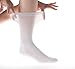 PhysiciansChoiceDiabeticSocks - Diabetics socks for Men & Women - Stretchable Neurosocks - Seamless Crew Socks - 12 Pack (US, Numeric, 10, 13, Regular, Tall, White)