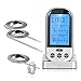 Benewell Wireless/Instant Read Meat Thermometer with Dual Probe for Smoker，Perfect for Grilling or Kitchen Use