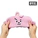 BT21 Official Merchandise by Line Friends - Cooky Character Eye Sleep Mask for Men & Women