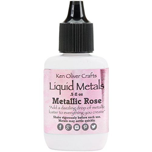 Ken Oliver KN06316 Liquid Metallic Rose, Metallic Rose