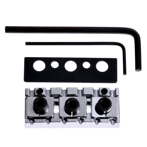 5sets Chrome Adjustable Floyd Rose Locking Nut/shim Adjustment 42.5mm