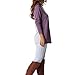levaca Womens Clothing Raglan Long Sleeve Tunic Casual Slim Shirts Tops Mauve XL