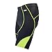 Santic Cycling Men's Shorts Biking Bicycle Bike Pants Half Pants 4D Coolmax Padded Hi Viz M
