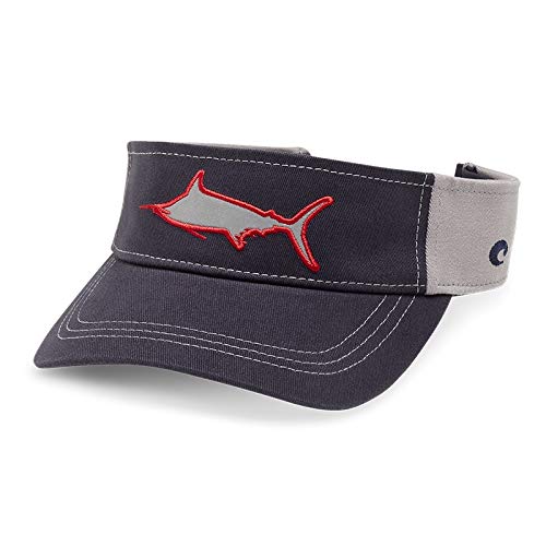 Costa Del Mar Marlin Colorblock Reflective Visor, Navy Pricepulse