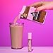Lime Crime Plushies Soft Matte Lipstick, Chocolate Milk - Mocha Brown - Blackberry Candy Scent - Long Lasting, Nude Lips - Soft Focus, Non-Opaque Lip Veil - 0.11 fl oz