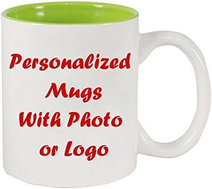 Personalized Mugs Photo and Logo Customizable White Ceramic Coffee Mug Tea Cup Novelty Gifts