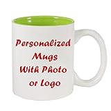 Personalized Mugs Photo and Logo Customizable White Ceramic Coffee Mug Tea Cup Novelty Gifts