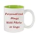 Personalized Mugs Photo and Logo Customizable White Ceramic Coffee Mug Tea Cup Novelty Gifts
