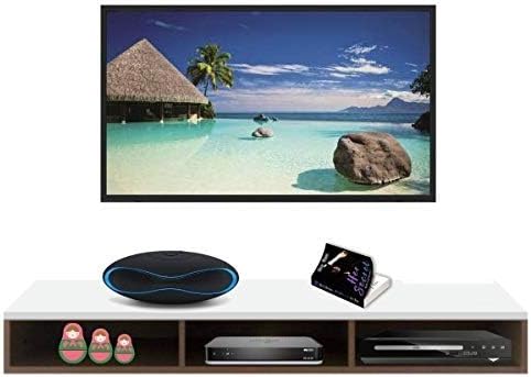 UniShop UniArt Wooden TV Entertainment Unit/Wall Set Top Box Stand Shelf (Standard, Brown)