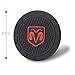 Auto sport 2.75 Inch Diameter Oval Tough Car Logo Vehicle Travel Auto Cup Holder Insert Coaster Can 2 Pcs Pack (Dodge)