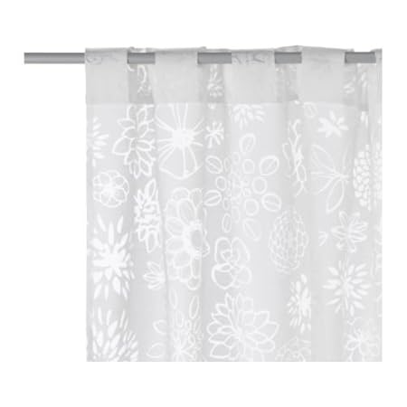 IKEA Gardinen-Set "Renate Ljuv" - ZWEI transparente Gardinenschals in