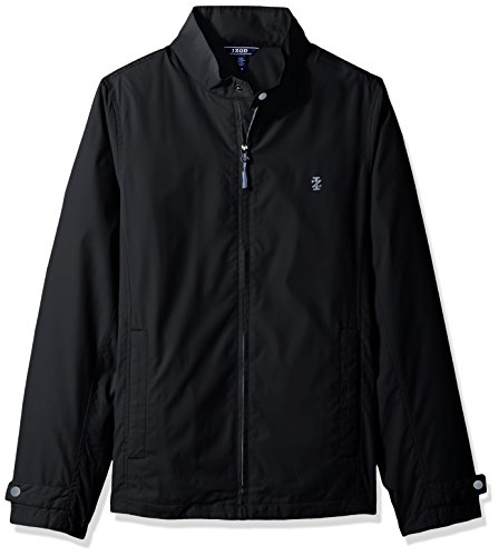 Izod men s water proof jacket, black, xx-large