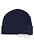 Fishers Finery Men's 100% Cashmere Ribbed Hat; Cuffed; Christmas Gift (Navy),One Size Fits Most