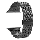 ImmSss Band Compatible for Apple Watch Series 4 40mm 44mm / Series 3 2 1 38mm 42mm for Women Men,Stainless Steel Band for Iwatch Replacement Strap