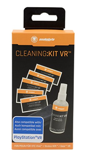 Snakebyte Snakebyte CLEANING:KIT VR - Cleaning kit including 5x cleaning wipes, cloth and spray - PlayStation 4