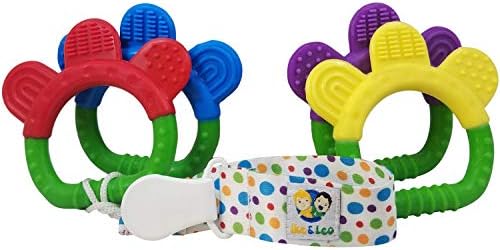 ike & leo teething toys