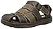 Skechers USA Men's Olvero Fisherman Sandal, Brown, 10 M US