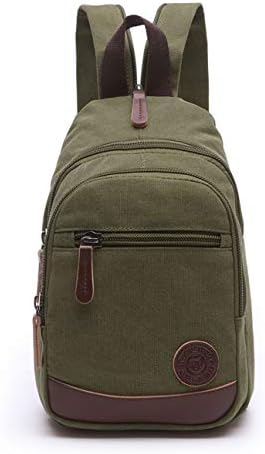 small green backpack