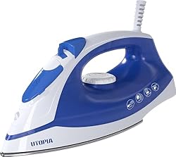 Utopia Home Steam Iron for Clothes - Non-Stick