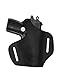 New Barsony Black Leather Pancake Gun Holster for Mini/Pocket 22 25 32 380