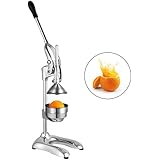 Happybuy Commercial Citrus Juicer Juice Extractor Stainless Steel Citrus Juicer Orange Squeezer Manual Juice Press Citrus Juicer Fruit Juicer For Pomegranates Limes Oranges Lemons (Citrus Juicer)