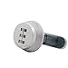 Combi-Cam 7850R-S Combination Cam Lock, 5/8