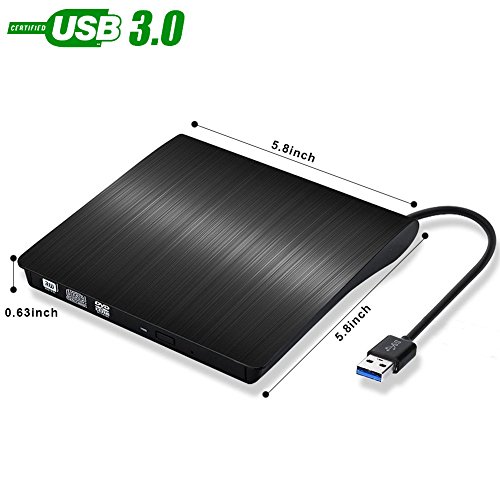 External-CD-DVD-Drive-Binken-USB-30-CD-DVD-Drive-RW-Slim-ROM-DriveWriterRewriterCD-Burner-High-Speed-Data-Transfer-for-Laptop-PC-Windows-Apple-Mac