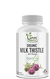 goPURE Nutrients Organic Milk Thistle, 120 Caps