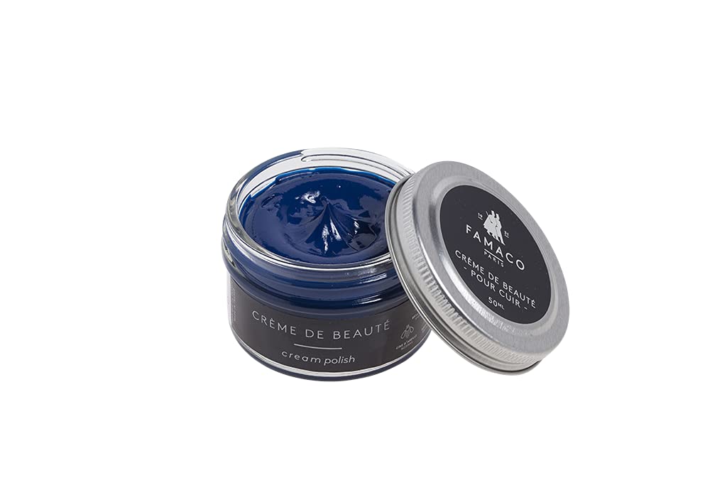 Famaco unisex-Cream polish Shoe Treatments and Polishes, Blue (Blue Bleuette), 50 ml