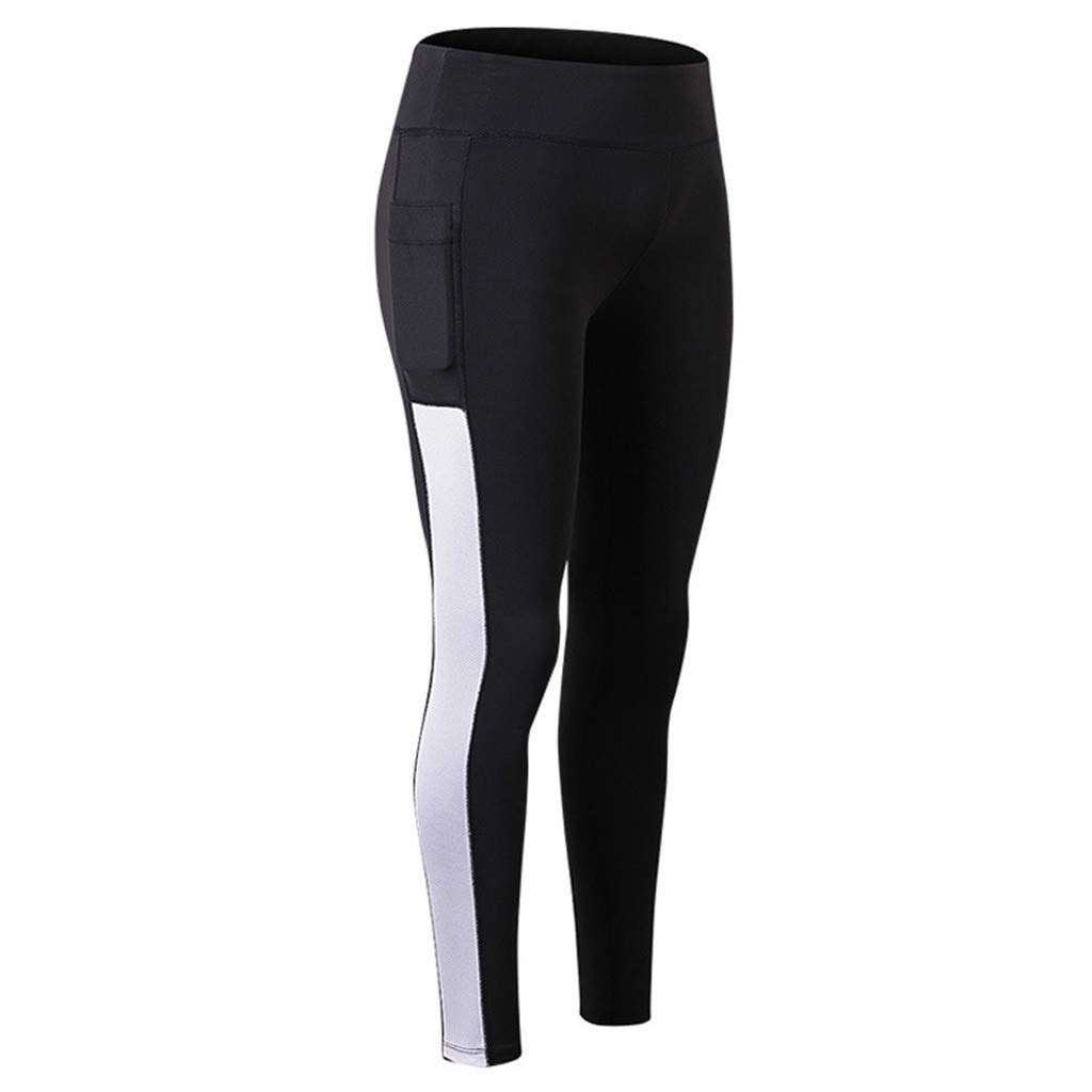 ♥Womens High Waist Yoga Pants Ladies 