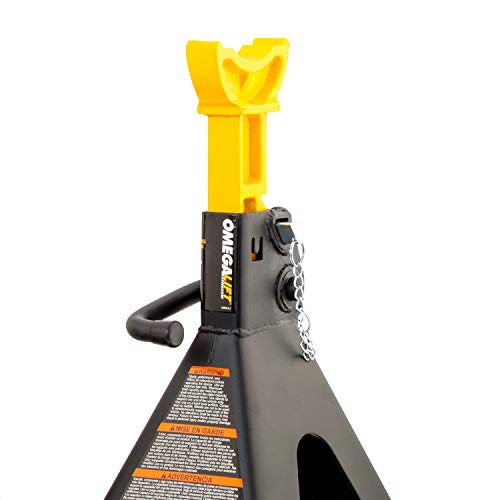 Omega Lift 32068 Heavy Duty Jack Stands 6 Ton Pair Double Locking