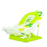 GoodLuck Baybee - Anti Skid Compact Baby Bather/Delux Baby Folding Bather/Cushion infant bath tubs/Bath Seat For Newborn Babies - (Green)