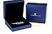 Mondaynoon Deal of the Day Swarovski Element Crystal Jewelry Womens Half Leather Stainless Steel Bracelet, Elegant Lady Cuff Bangle with Rope (Colorful Blue)
