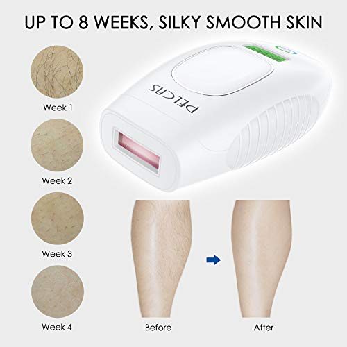 IPL Hair Removal System,PELCAS 600,000 Flashes Light Hair Removal Device Permanent Professional Full Body Hair Removal Epilator, 2 in 1 Functions Strengthen Version for Home Use - Thumbnail 3