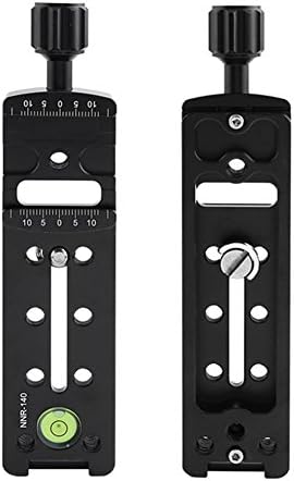 XILETU NNR-140 Multifunctional Long Clamping Plate140mm Nodal Slide Tripod Rail Quick Release Plate Photography Accessories with 1/4"Mounting screw For DSLR Camera (XILETU NNR-140)