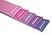 #fitchick Body Co Fitness Band Set of 5 - Best Exercise Bands for Resistance Training, Strength Training & Physical Therapy - Pretty Fitness Resistance Bands