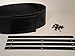 Universal Heavy Duty Rubber Snow Deflector Kit up to 8-10 Ft. Straight Plow