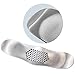 DCOU Garlic Press Rocker 304 Stainless Steel Garlic Crusher Garlic Mincer with Silicone Tube Roller