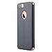 iPhone 8 Plus Case,iPhone 7 Plus Case, LONTECT Slim Thin View Window PU Leather Flip Case with Smart Unlock Metal Slide Touch for Apple iPhone 8 Plus /iPhone 7 Plus - Black