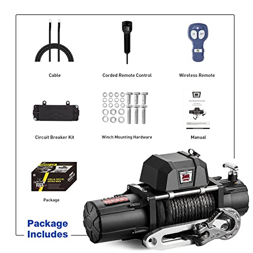 ZEAK Wireless Winch Remote Control Kit Remote Control Systems