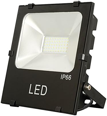 Julitech 10W-200W LED Flood Light, Waterproof IP66, 6500Lm, Super Bright Outdoor LED Flood Lights For Playground, Garage, Garden, Lawn And Yard Model,50W