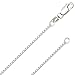14K Solid Gold 0.9MM Italian Diamond Cut Box Chain Necklace with Lobster Claw Clasp - FREE Gift w/Order