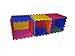 16 X-Large Eva Foam Soft Tile Mat Safe Playmat Ideal Gift Toy Child & Baby Room, Interlocking Puzzle Multi Color Flooring Exercise Yoga Pilates Toddler Infant Game Play Area Yard Superyard Carpet