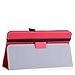 MoKo Samsung Galaxy Tab 4 8.0 Case - Slim Folding Cover Case for Samsung Galaxy Tab 4 8.0 Inch Tablet, RED (With Smart Cover Auto Wake / Sleep. WILL NOT Fit Samsung Galaxy Tab 3 8.0)