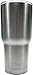 MythGeek Coolers Vacuum Insulated Tumbler Kit, Stainless Steel Dual Wall, Thermal Coffee Travel Cup Mug, Thermos BPA Free, Hold Ice 24 Hours, Siliver 30oz